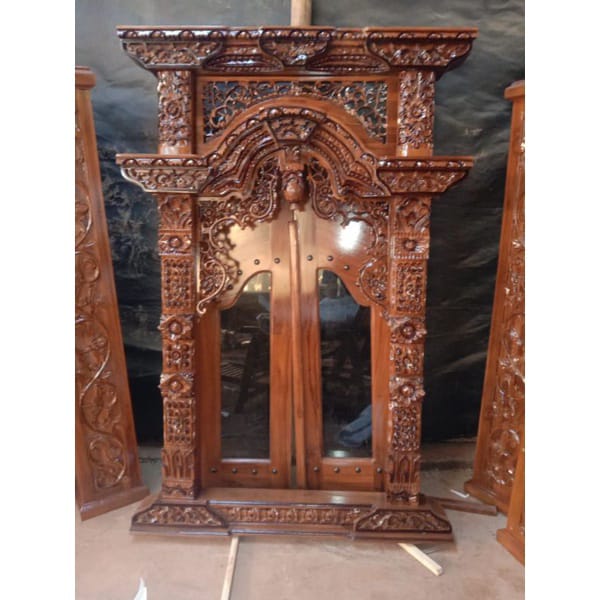 Gebyok Kamar Jati Ukir Klasik